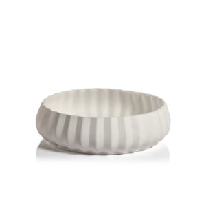 White Ceramic Serving Bowl